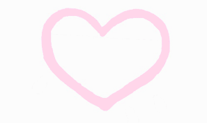 Gif animé coeur rose
